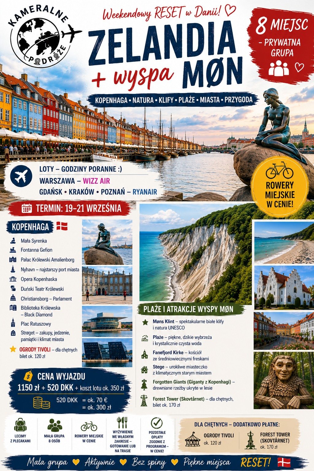 Dania — Zelandia i Wyspa Møn